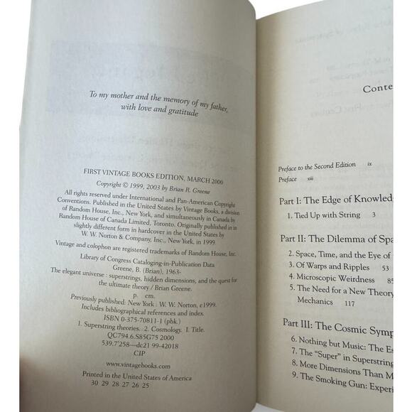 The Elegant Universe – Brian Greene (Paperback, Excellent Condition) - Picture 3 of 5